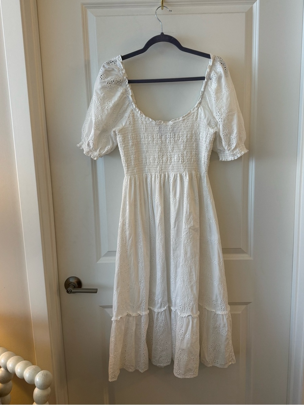 Hill House Louisa Eyelet Dress Size Large - Picture 6 of 10